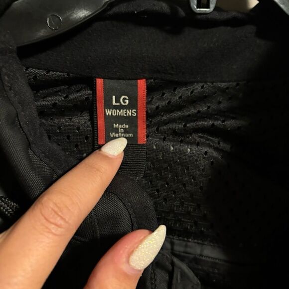 Women's FIRSTGEAR Padded Contour TEX Motocycle Jacket- Size Large - Picture 3 of 14